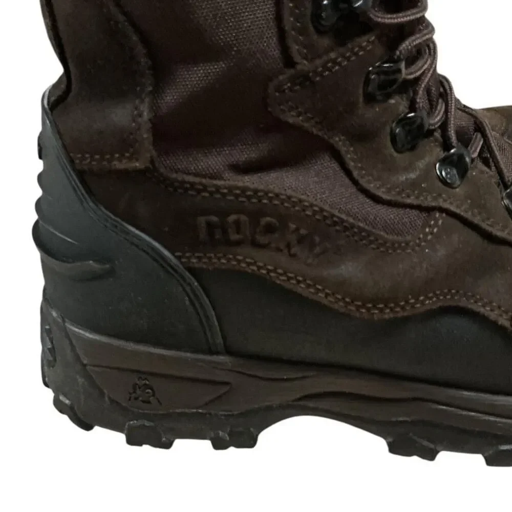 Rocky Boots Mens 10 Brown 12